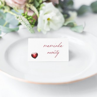 Svadobná menovka FO1281jm