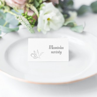 Svadobná menovka FO1288jm
