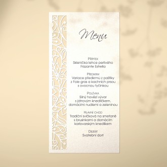 Svadobné menu L2174m