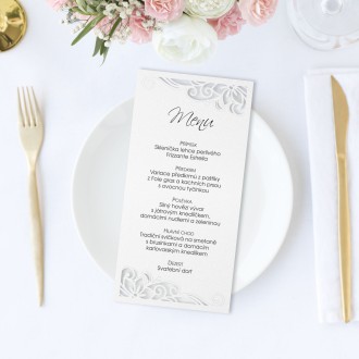 Svadobné menu L2176m