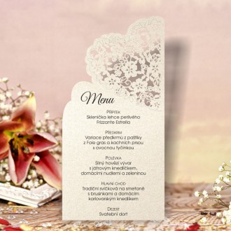 Svadobné menu L2178m