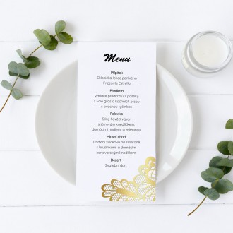 Svadobné menu FO1316m