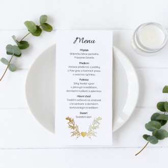 Svadobné menu FO1333m
