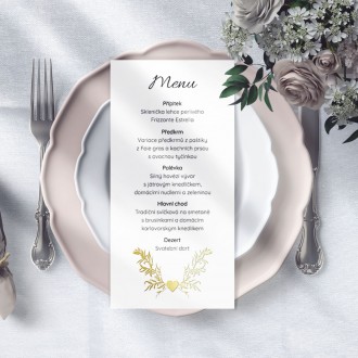 Svadobné menu FO1333m