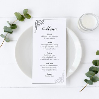 Svadobné menu FO1339m