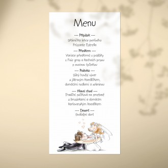 Svadobné menu FO1343m