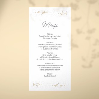 Svadobné menu L2110m