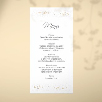 Svadobné menu L2110m