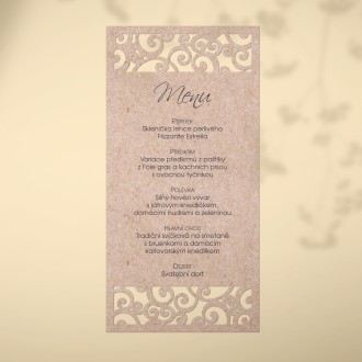 Svadobné menu L2112m