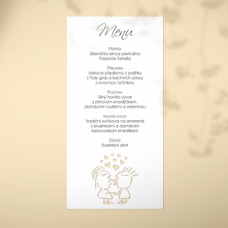 Svadobné menu L2121m