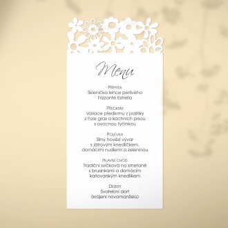 Svadobné menu L2127m