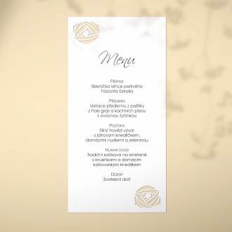 Svadobné menu L2135m