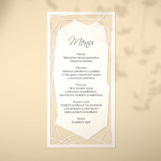 Svadobné menu L2142m
