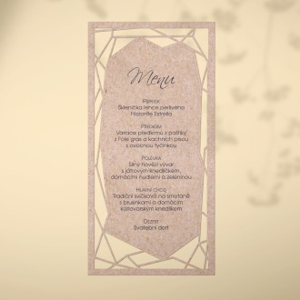 Svadobné menu L2142m