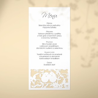 Svadobné menu L2143m