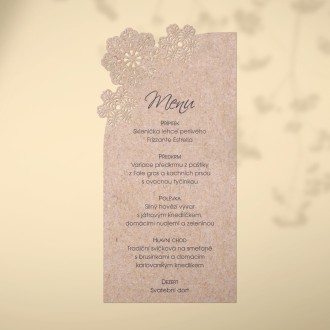 Svadobné menu L2144m