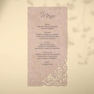 Svadobné menu L2147m