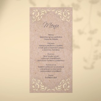 Svadobné menu L2150m