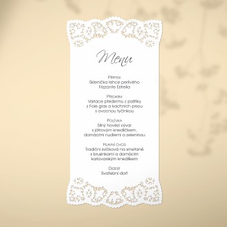 Svadobné menu L2195m