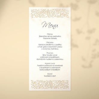 Svadobné menu L2225m