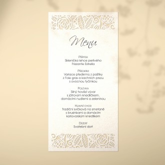 Svadobné menu L2225m