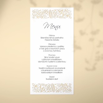 Svadobné menu L2225m