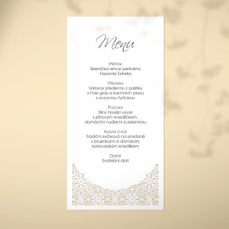 Svadobné menu L2230m