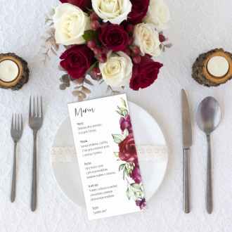 Svadobné menu FO20022m