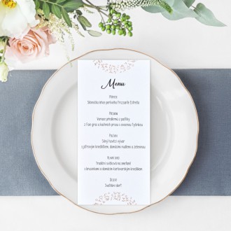 Svadobné menu FO20041m