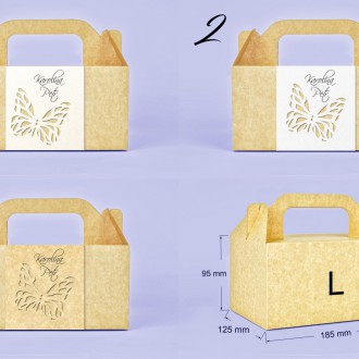 Svadobná krabička L2118B