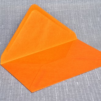 Listová obálka C6 oranžová
