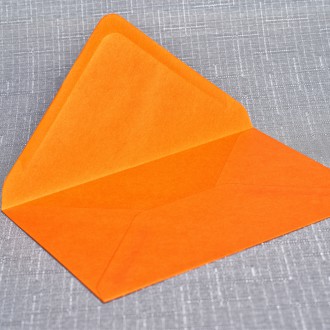 Listová obálka C6 oranžová