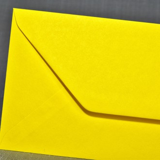 Listová obálka DL žltá