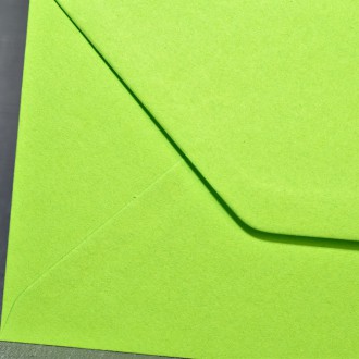 Listová obálka DL zelená svieža