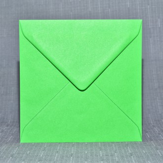 Listová obálka Štvorec zelená 130mm