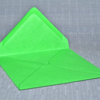 Listová obálka Štvorec zelená 130mm