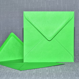 Listová obálka Štvorec zelená 155mm