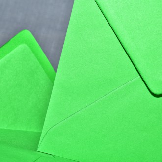 Listová obálka Štvorec zelená 155mm