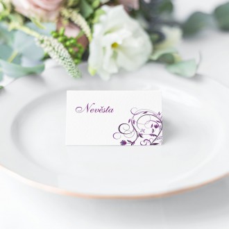 Svadobná menovka KL1714jm
