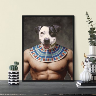 Portrét maznáčika Anubis busta