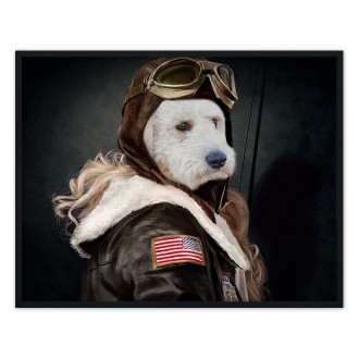 Portrét maznáčika Pilot