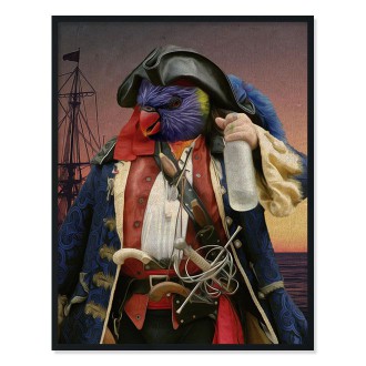 Portrét maznáčika Pirate