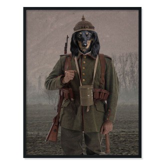 Portrét maznáčika Soldier