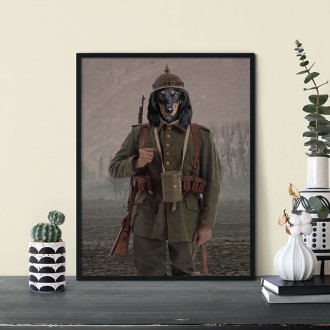 Portrét maznáčika Soldier