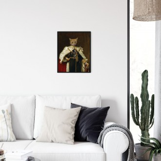 Portrét maznáčika King