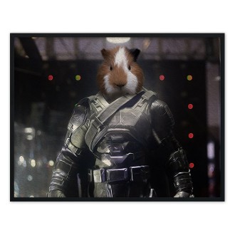 Portrét maznáčika Cyborg