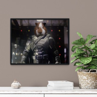 Portrét maznáčika Cyborg