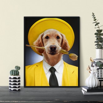 Portrét maznáčika Yellow