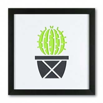 Nástenná dekorácia Kaktus malý