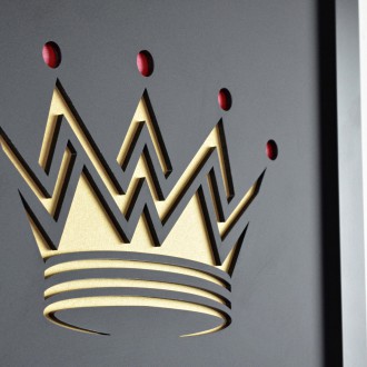 Nástenná dekorácia Kráľovská koruna